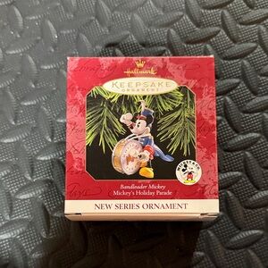 Hallmark Keepsake Bandleader Mickey Mickey's Holiday Parade 1997 ornament